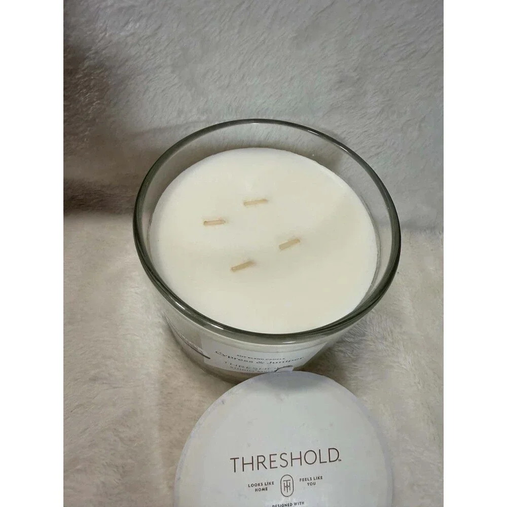 Threshold Studio McGee 40oz Cypress & Juniper Soy Blend Candle 70Hr New